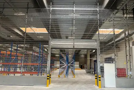 Photo of an airport cargo terminal, where pet shipments are processed for international pet relocation via cargo.